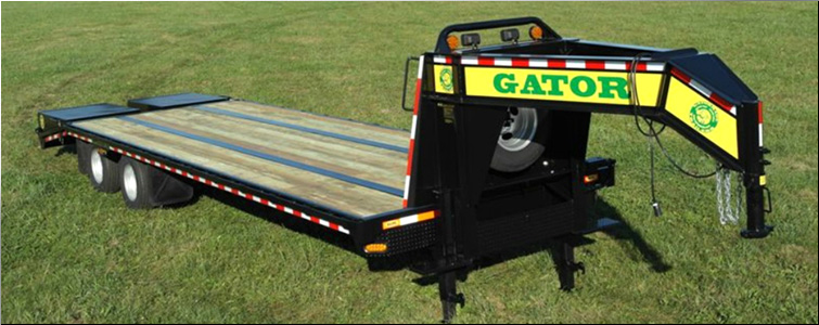 GOOSENECK TRAILER 30ft tandem dual - all heavy-duty equipment trailers special priced  Guernsey County, Ohio